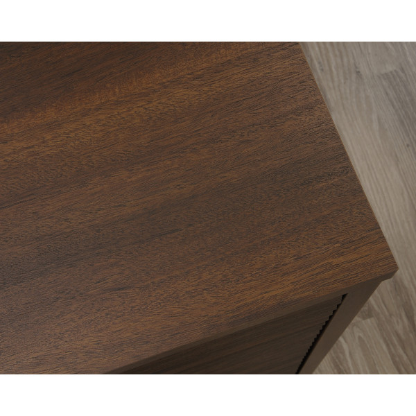 Elstree Mohogany L-Shaped Desk